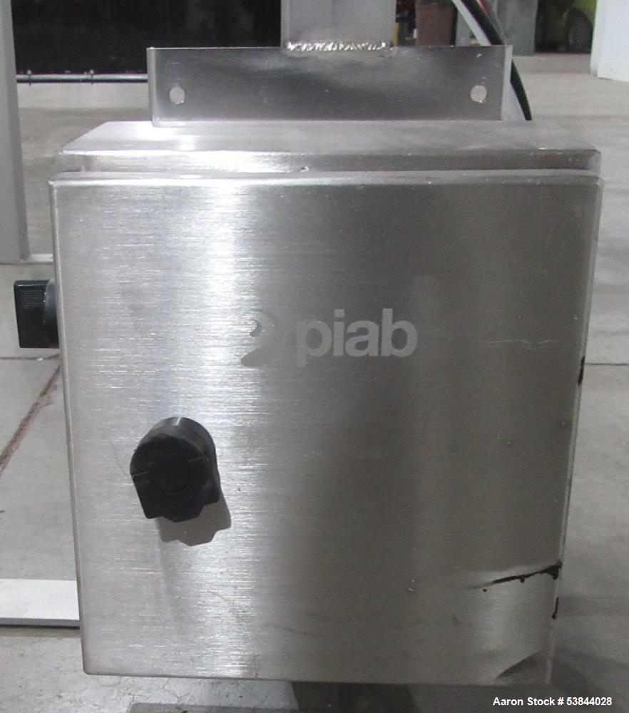 Piab piFLOWp Vacuum Conveyor – 14 Liter Batch Volume, 3" Inlet, Antistatic & SS
