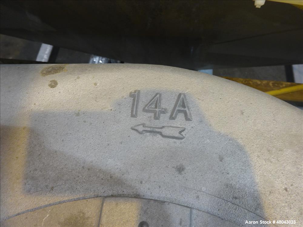 Used Pneumatic Conveying Inc. Bag Dump Hopper, 304 Stainless Steel.