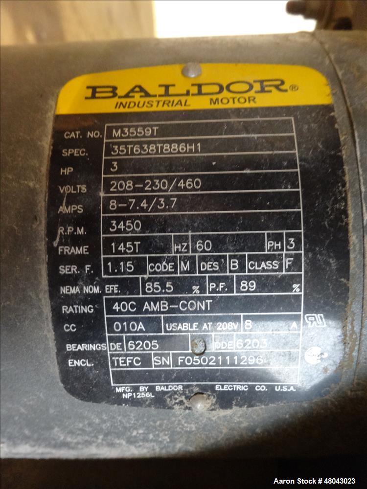 Used Pneumatic Conveying Inc. Bag Dump Hopper, 304 Stainless Steel.
