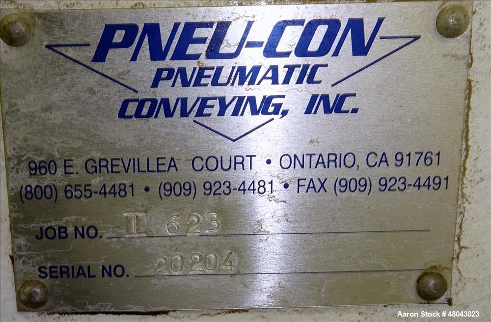 Used Pneumatic Conveying Inc. Bag Dump Hopper, 304 Stainless Steel.