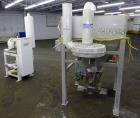 Used Pneumatic Conveying Inc. Bag Dump Hopper, 304 Stainless Steel.