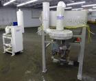 Used- Pneumatic Conveying Inc. Bag Dump Hopper, 304 Stainless Steel.