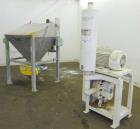 Used- Pneumatic Conveying Inc. Bag Dump Hopper, 304 Stainless Steel.