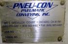 Used Pneumatic Conveying Inc. Bag Dump Hopper, 304 Stainless Steel.