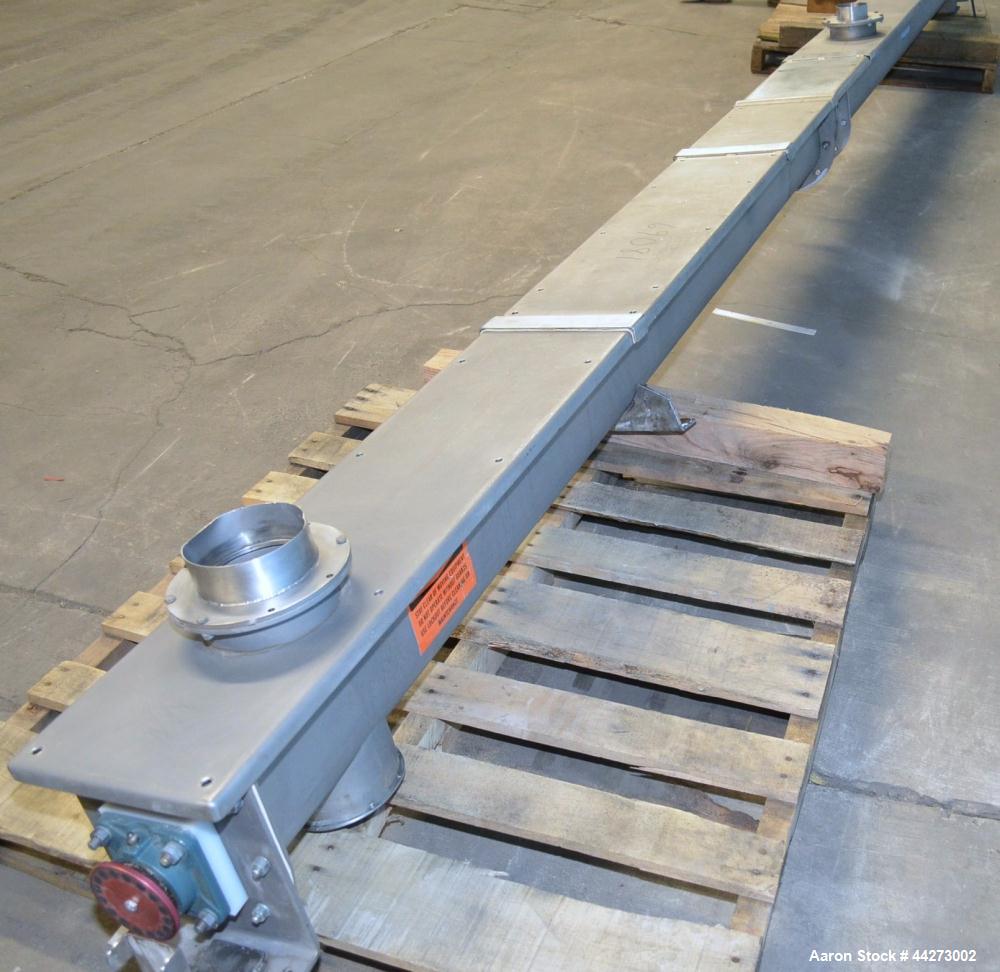 Used Stainless Steel Horizontal Screw Conveyor