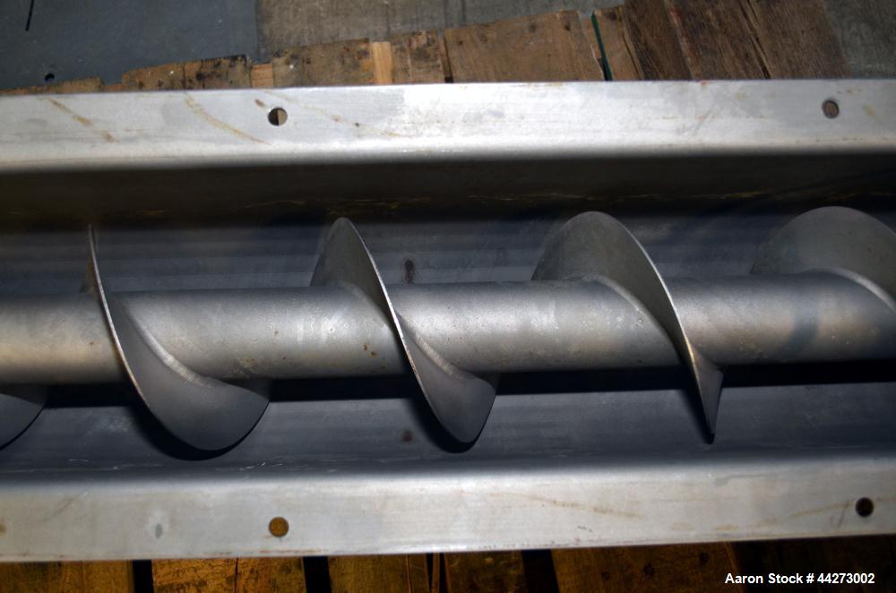 Used Stainless Steel Horizontal Screw Conveyor