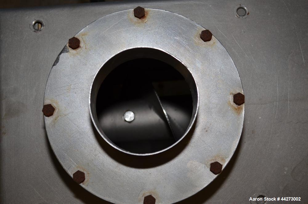 Used Stainless Steel Horizontal Screw Conveyor