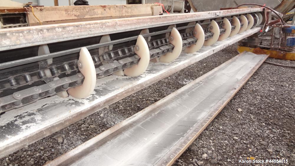 Used- Carbon Steel Drag Conveyor