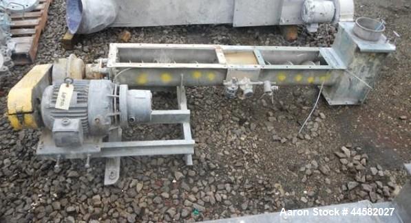 Used- Stainless Steel Screw Conveyor