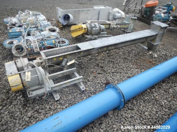 Used Stainless Steel Screw Conveyor