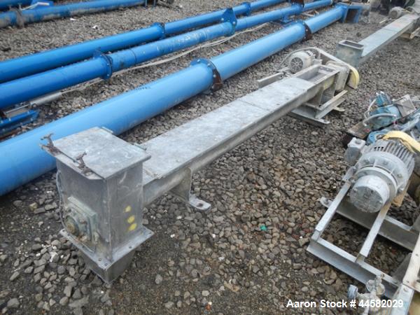 Used Stainless Steel Screw Conveyor