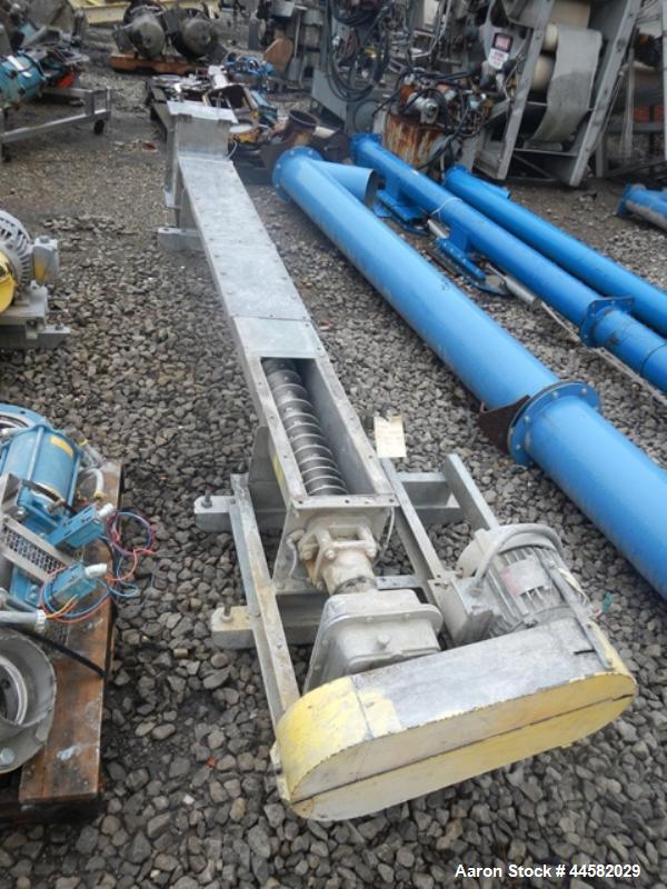 Used Stainless Steel Screw Conveyor