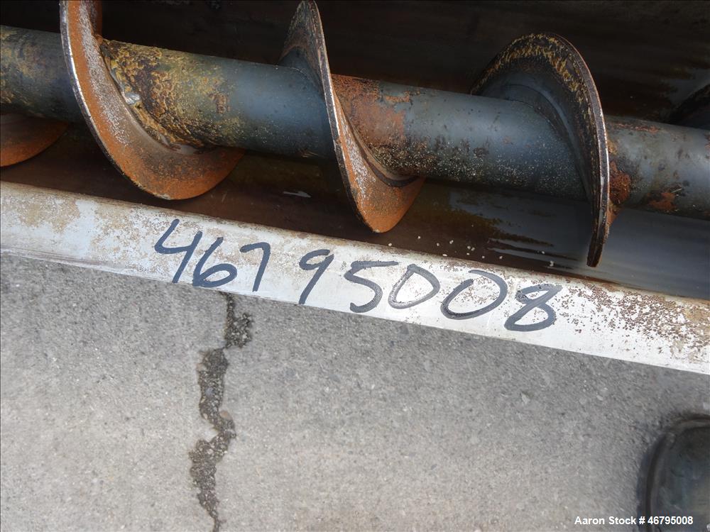 Used Screw Conveyor, Horizontal.