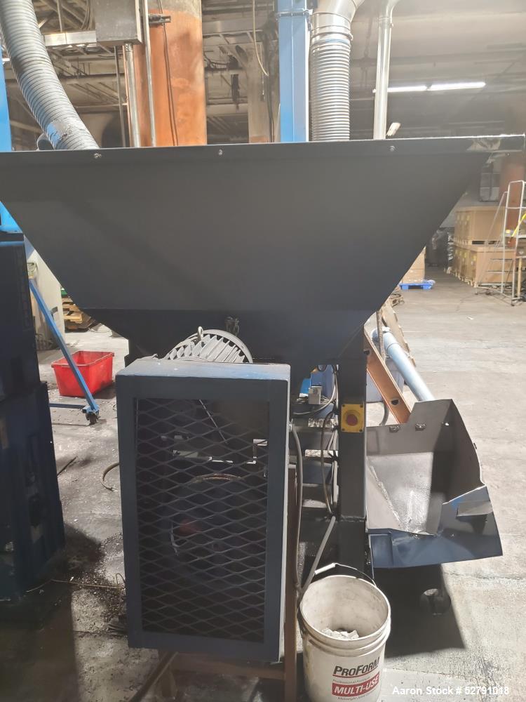 Dosing Feed Hopper – 85 cu ft Capacity, 10” Auger, 3 HP Motor (Used)