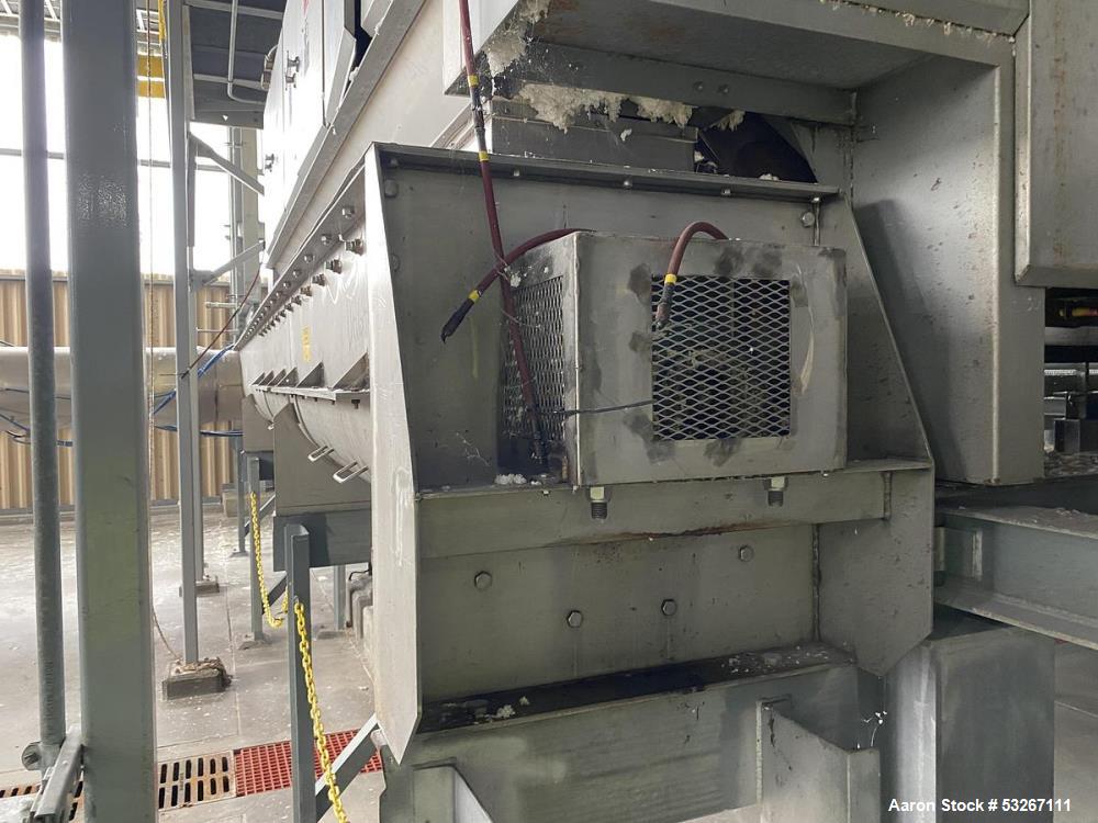 Used Thomas & Muller Stainless Steel Screw Conveyor – 24" x 26'-4", 10 HP, Built 2012