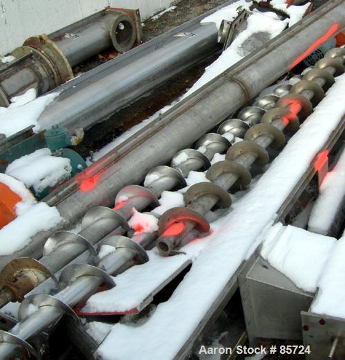 USED: Lot of (3) misc screws for conveyors.