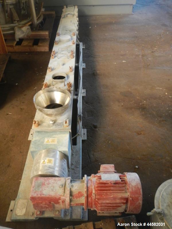 Used Stainless Steel Acrison Screw Conveyor