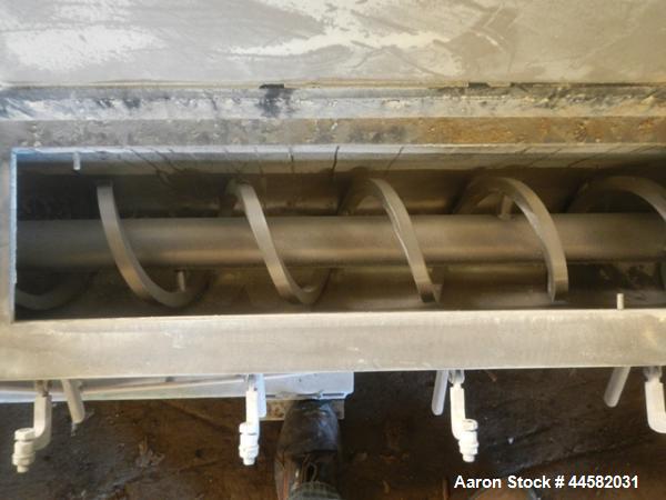 Used Stainless Steel Acrison Screw Conveyor
