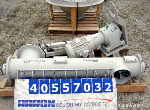 Used Carbon Steel Azo Screw Conveyor, Model 250
