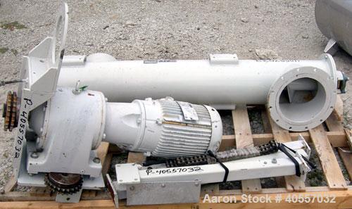 Used Carbon Steel Azo Screw Conveyor, Model 250