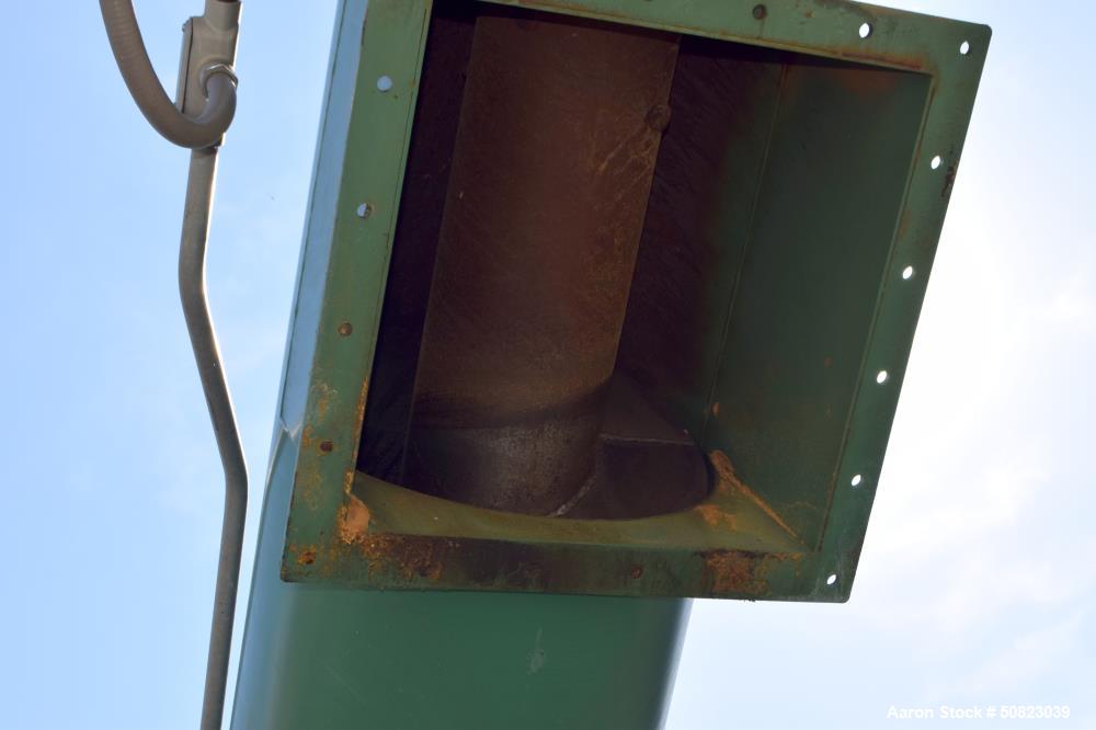 Used Continental Enclosed Tube Inclined Screw Conveyor