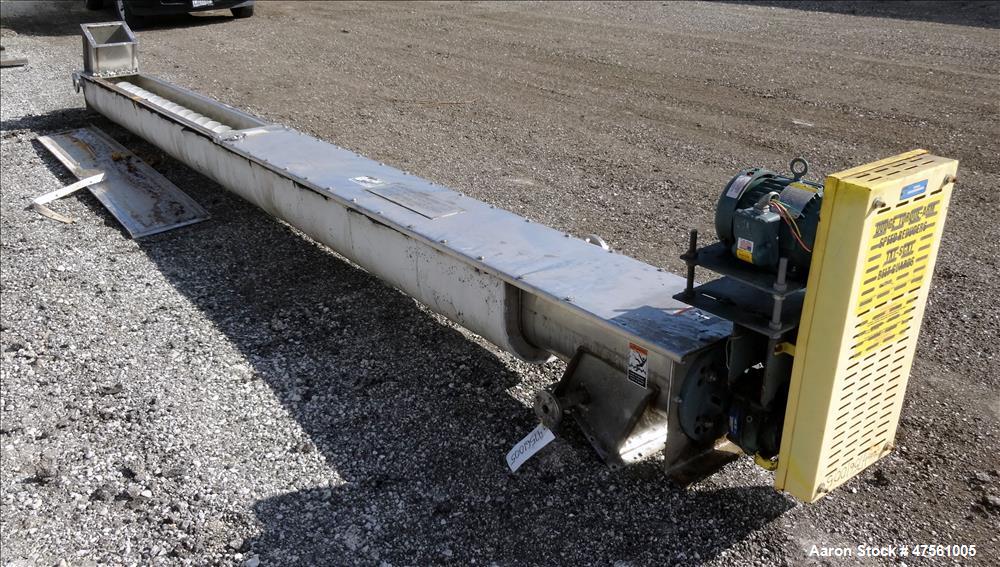 Used Conveyor Engineering and Manufacturing Horizontal Screw Conveyor