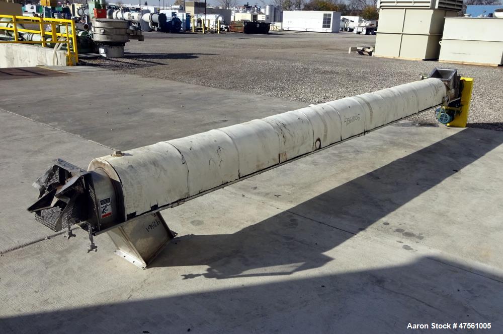Used Conveyor Engineering and Manufacturing Horizontal Screw Conveyor