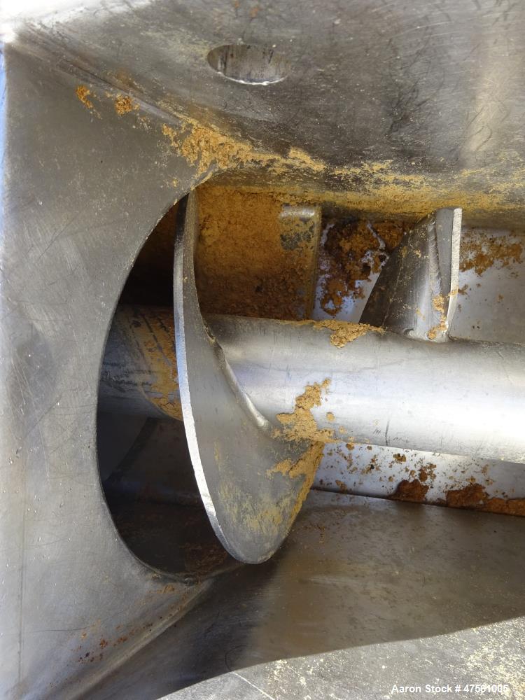 Used Conveyor Engineering and Manufacturing Horizontal Screw Conveyor