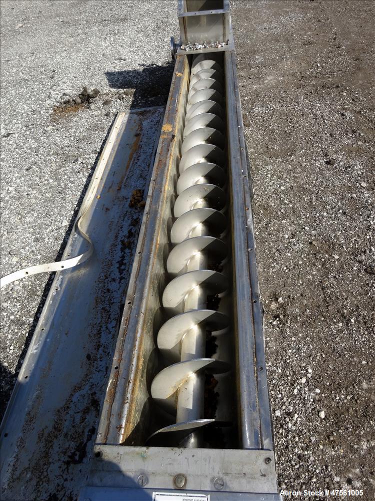 Used- Conveyor Engineering and Manufacturing Horizontal Screw Conveyor