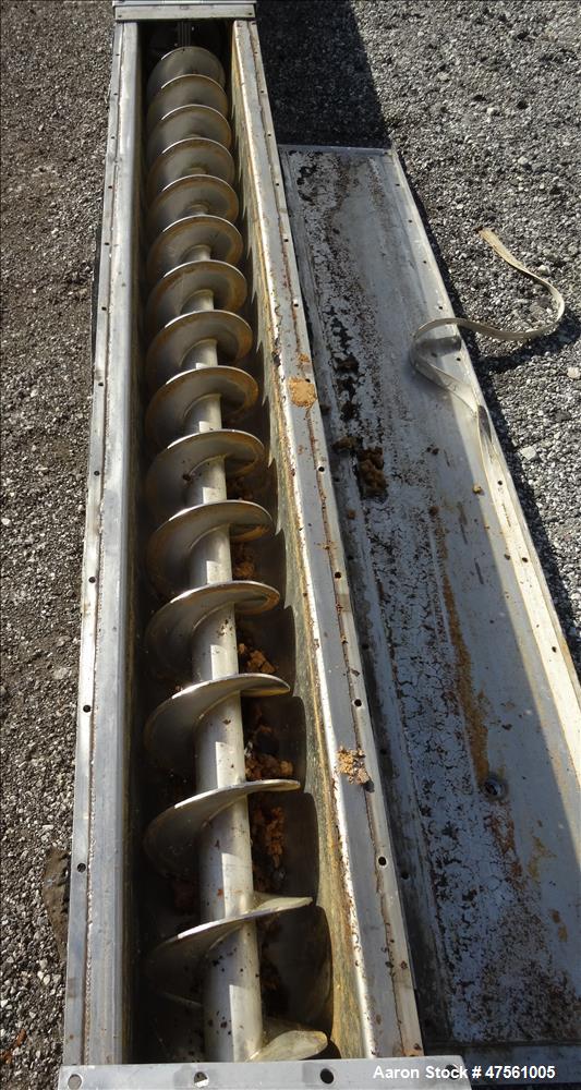 Used Conveyor Engineering and Manufacturing Horizontal Screw Conveyor
