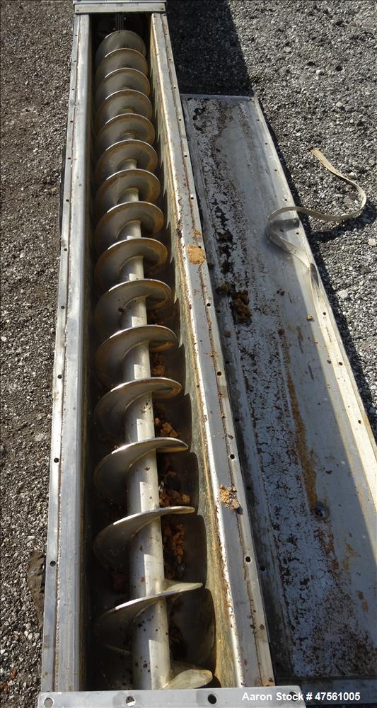 Used- Conveyor Engineering and Manufacturing Horizontal Screw Conveyor