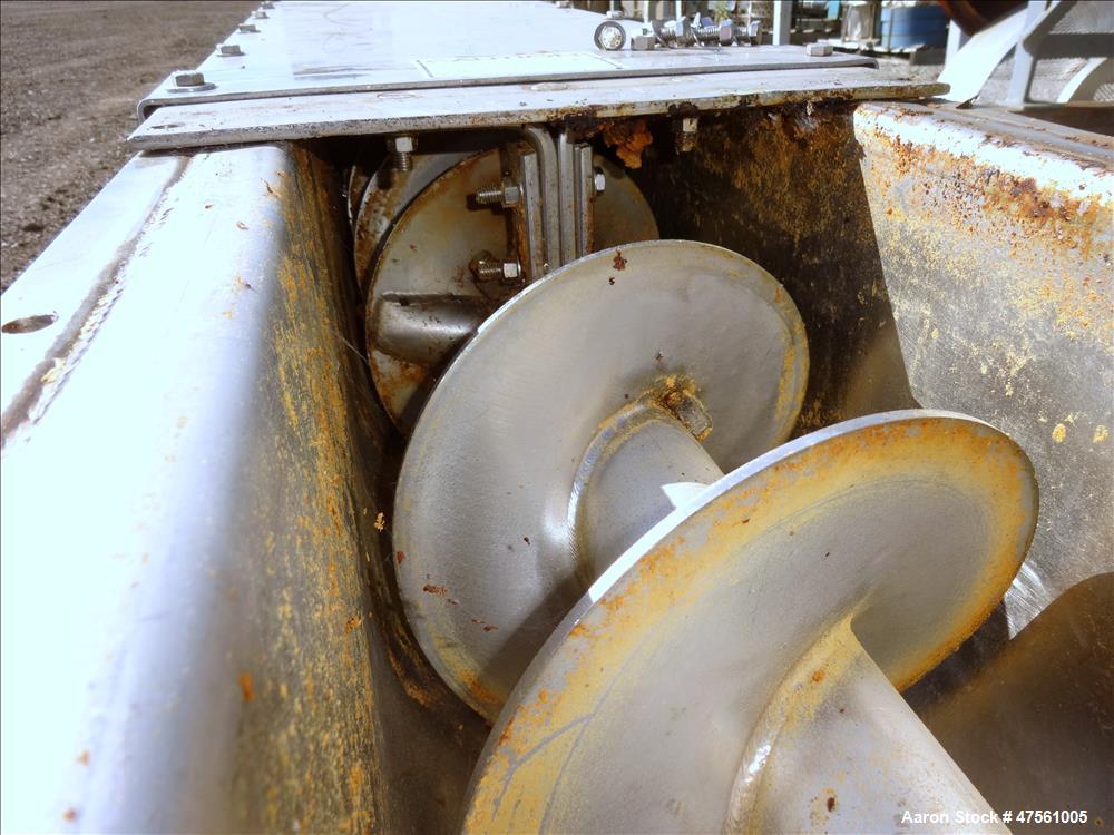 Used Conveyor Engineering and Manufacturing Horizontal Screw Conveyor