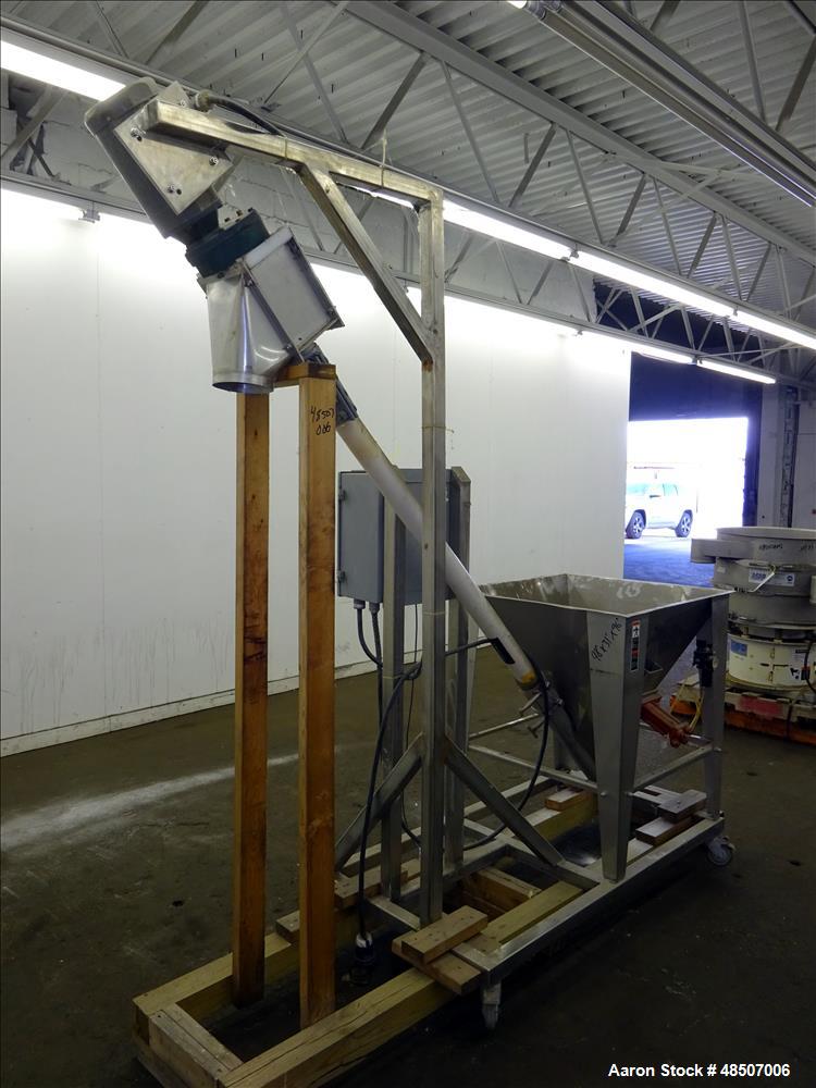 Used Hapman Auger Feeder, Incline, Model 300