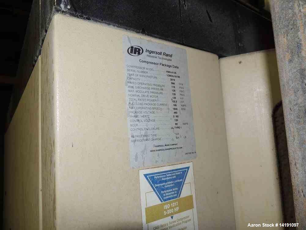 Used 566CFM Ingersoll Rand Rotary Screw Compressor