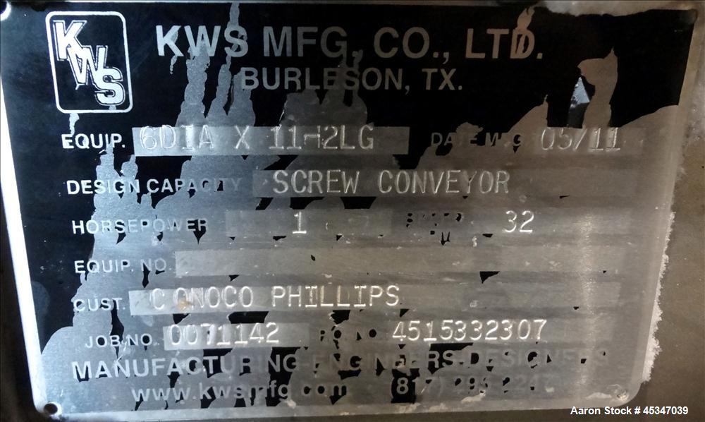 Used Screw Conveyor