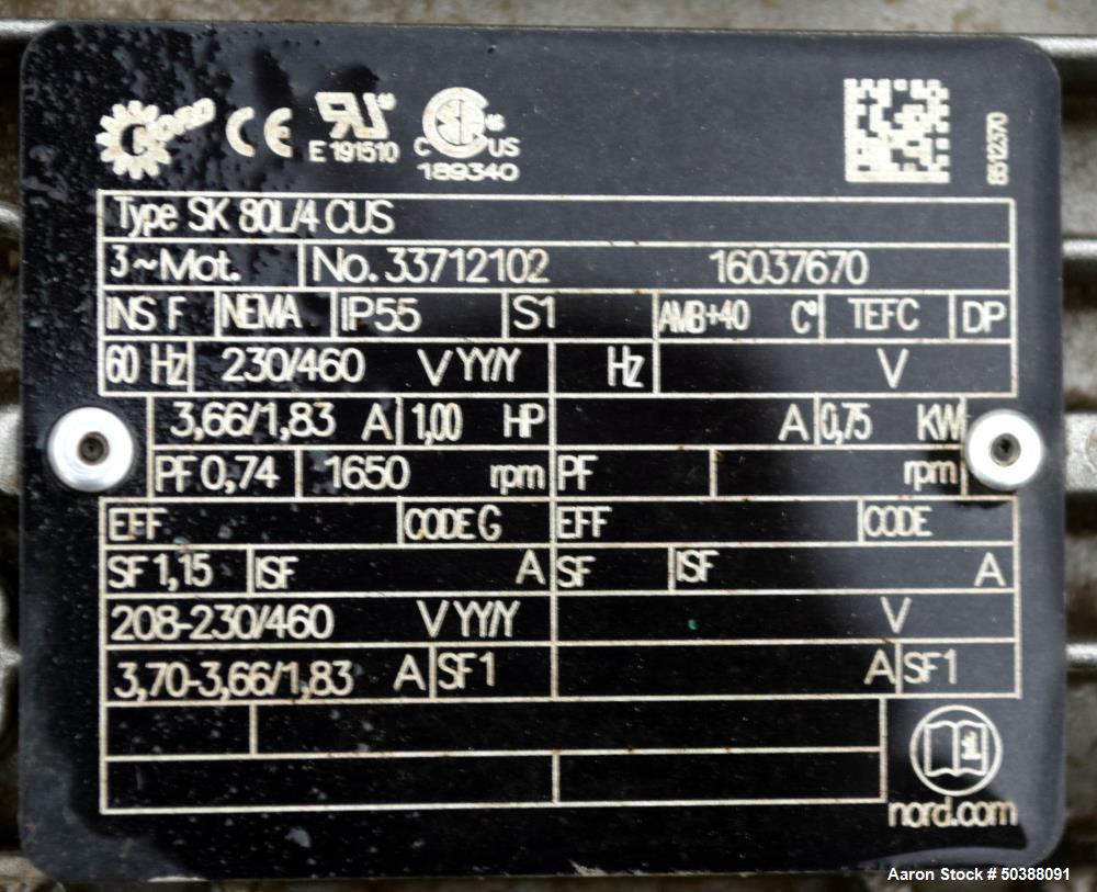 Used KWS Manufacturing Ribbon Style Conveyor