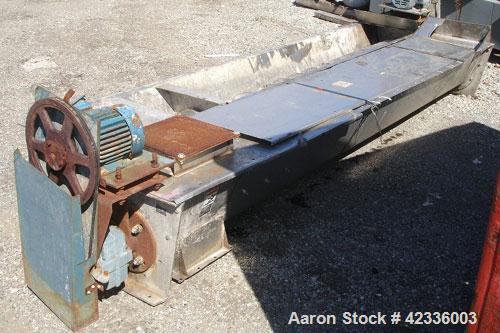 Used- Stainless Steel Link Belt Screw Conveyor