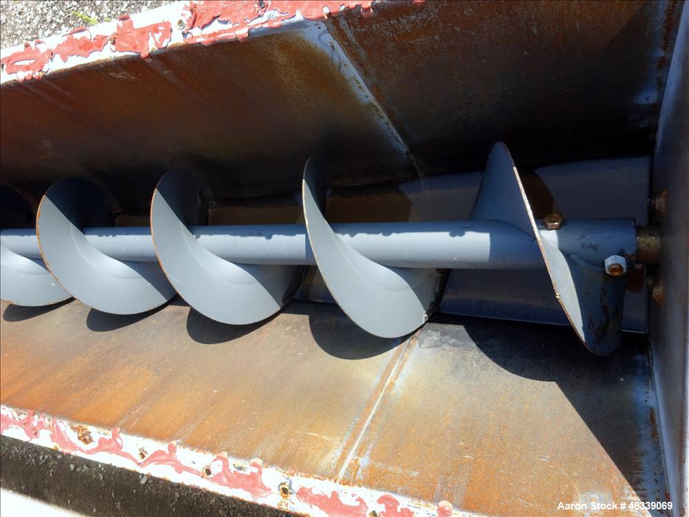 Used Mac Process Screw Conveyor, Carbon Steel.