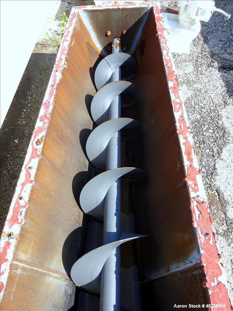 Used Mac Process Screw Conveyor, Carbon Steel.