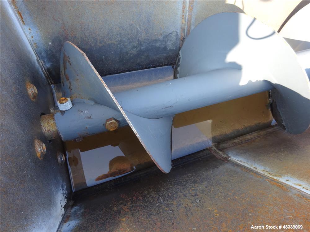 Used Mac Process Screw Conveyor, Carbon Steel.