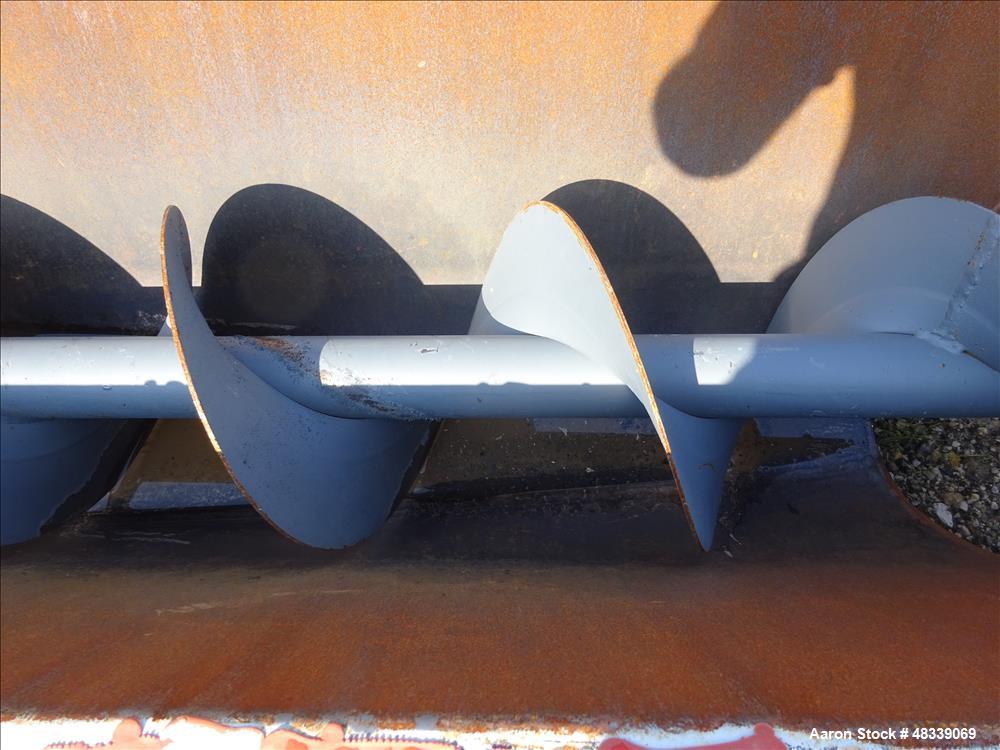 Used Mac Process Screw Conveyor, Carbon Steel.