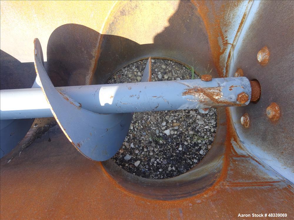 Used Mac Process Screw Conveyor, Carbon Steel.