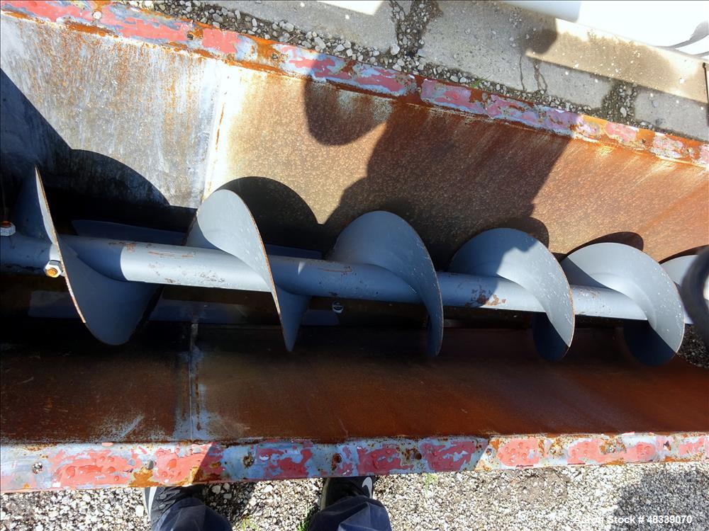 Used Mac Process Screw Conveyor, Carbon Steel.