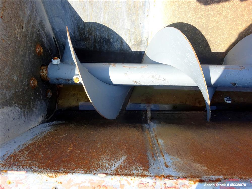 Used Mac Process Screw Conveyor, Carbon Steel.