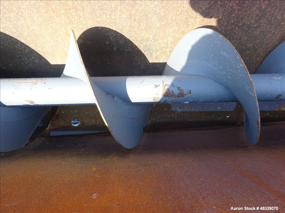 Used Mac Process Screw Conveyor, Carbon Steel.