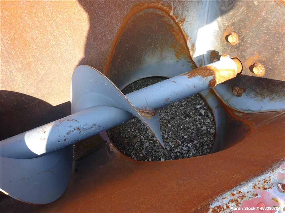 Used Mac Process Screw Conveyor, Carbon Steel.