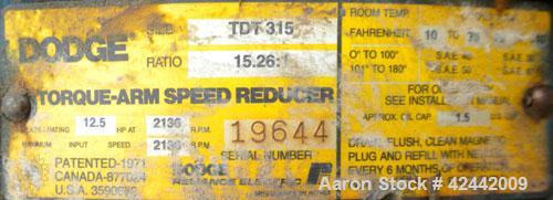 Used Tubular Screw Conveyor, carbon steel. Approximate 5'' diameter x 179'' long screw, 6-1/2'' diameter enclosed tube. 5-1/2'' Diameter inlet/outlet. Driven by a 2 hp, 3/60/208-220/440 volt, 1730 rp...