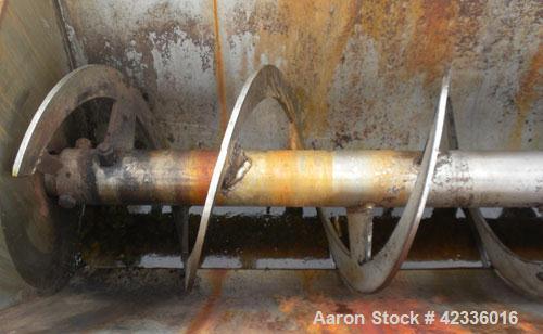 Used Stainless Steel Ribbon Type Screw Conveyor
