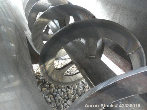 Used Stainless Steel Ribbon Type Screw Conveyor