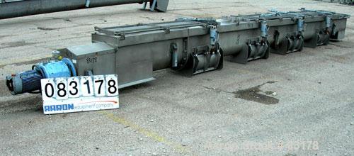 Used Stainless Steel Screw Conveyor